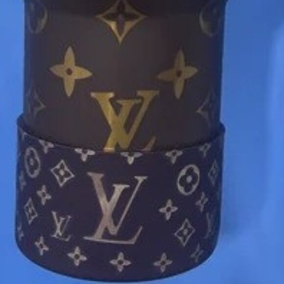 Stanley Brown 40oz Tumbler Laser Purple Gem Straw Topper & Brown Boot Sleeve lv - Picture 4 of 6